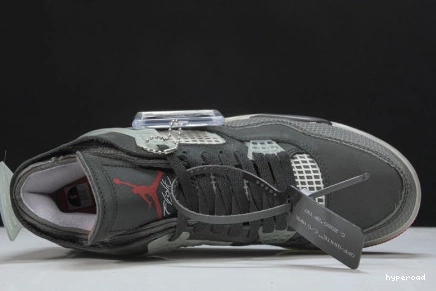 Hyperoad OF  'BRED' X JORDAN AIR 2020 4 RED BLACK 1008